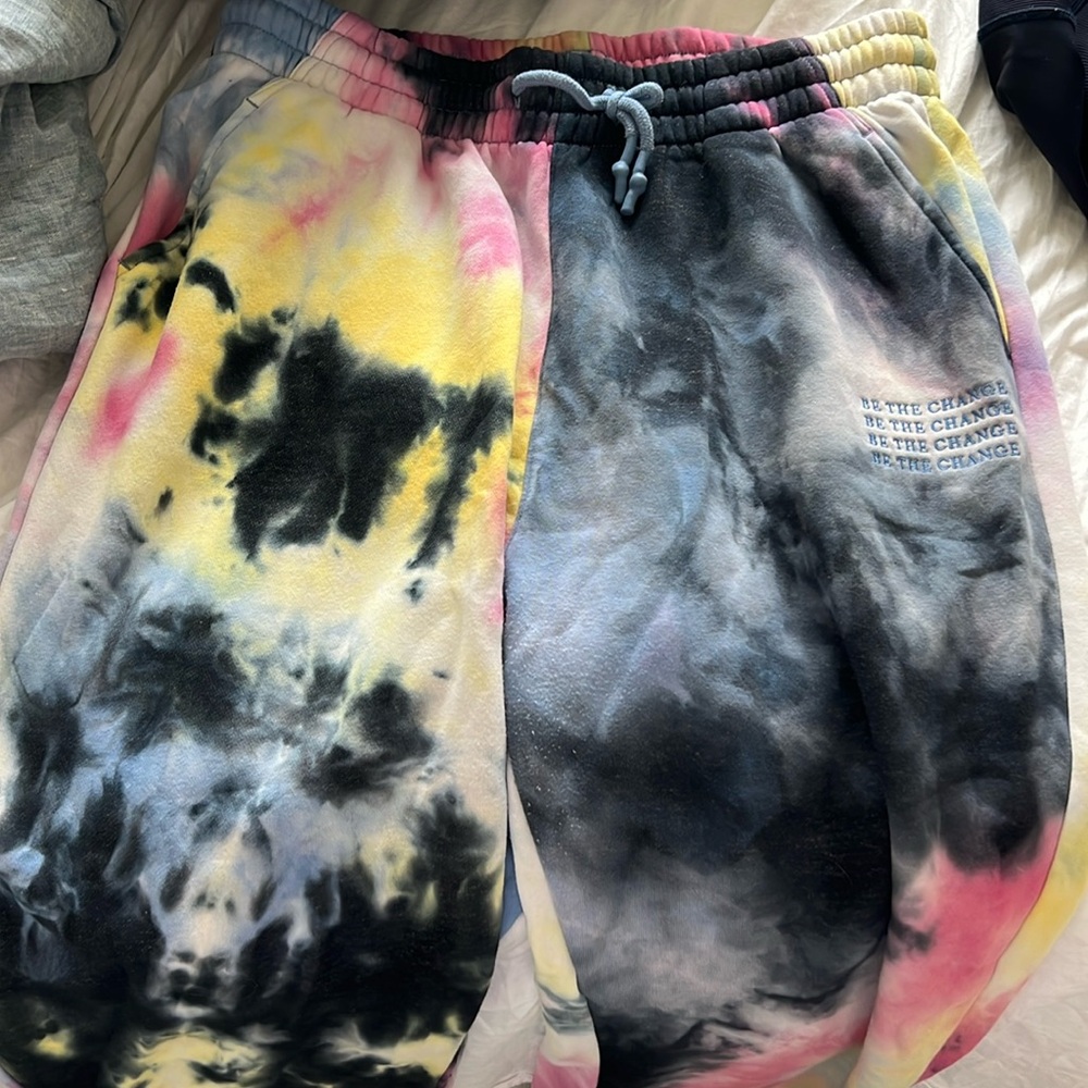 Tie-Dye Track Pants